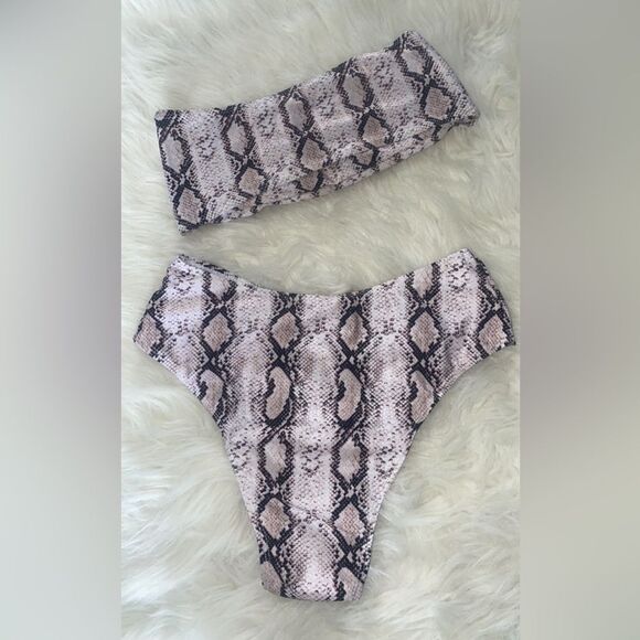 Shein Bikini set - snake print - Picture 2 of 2